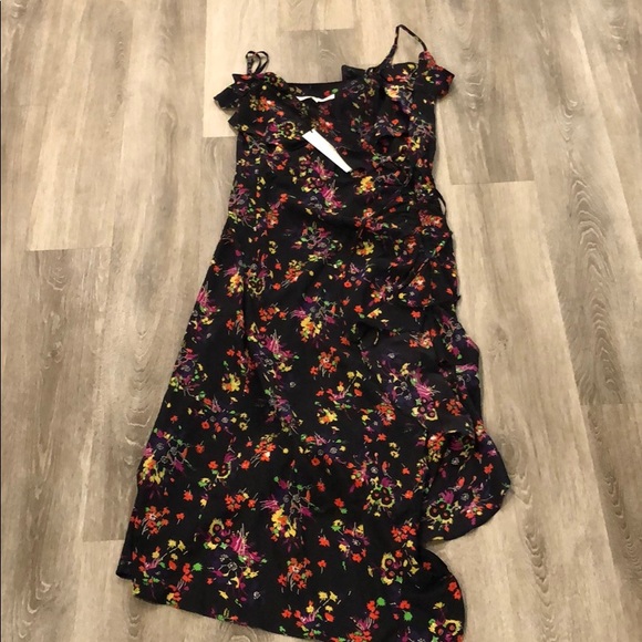 Veronica Beard Monica floral midi dress sz 6 - Picture 6 of 8
